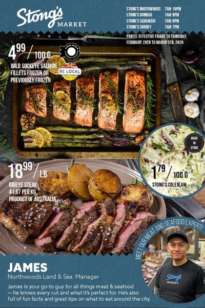 Stong's Market Flyer February 20 to March 5