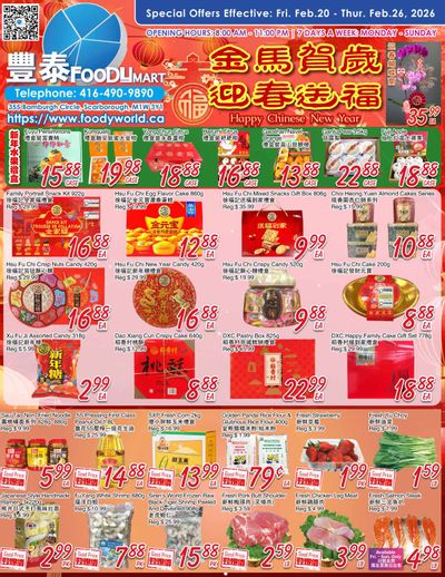 FoodyMart (Warden) Flyer February 20 to 26