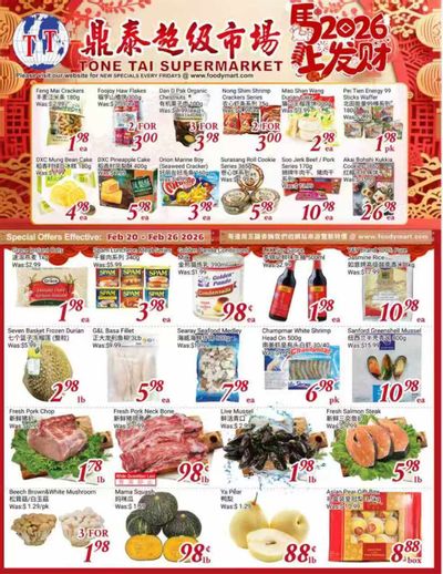 Tone Tai Supermarket Flyer February 20 to 26