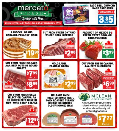 Mercato Fresh Flyer February 20 to 26