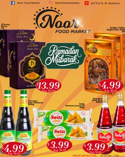 Noor Food Market Flyer February 20 to 26