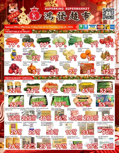Superking Supermarket (North York) Flyer February 20 to 26