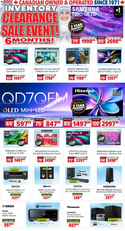 2001 Audio Video Flyer February 20 to 26