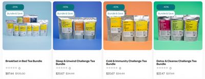 DAVIDsTEA Canada: Select Teas 2 for $12 + Bundles up to 40% off