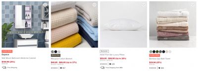 Linen Chest Canada Flash Sale: Save 25% on Select Regular Price and Clearance Items