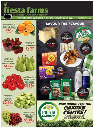 Fiesta Farms Flyer February 20 to 26