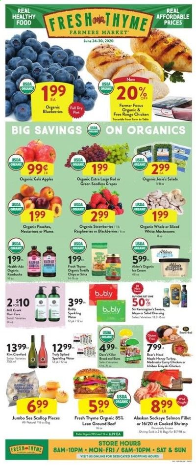 Fresh Thyme Weekly Ad & Flyer June 24 to 30