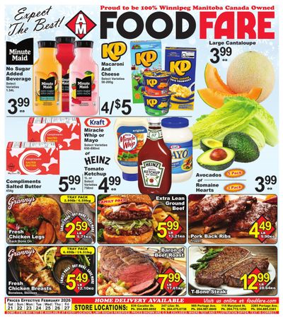 Food Fare Flyer February 21 to 27