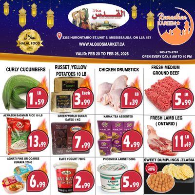 Al-Quds Supermarket Flyer February 20 to 26