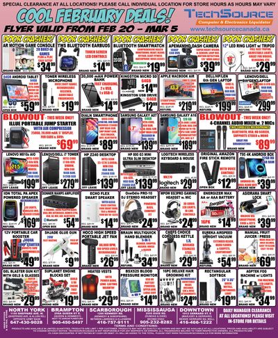 TechSource Flyer February 20 to March 5