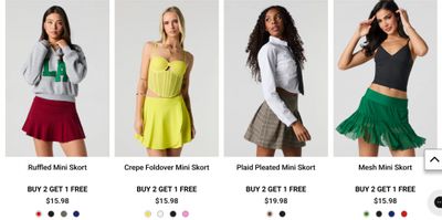Forever 21 & Sirens & Urban Planet Canada: Buy 2 Get 1 Free + Clearance
