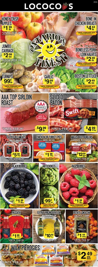 Lococo's Flyer February 23 to 26