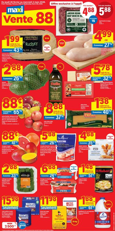 Maxi Flyer February 26 to March 4