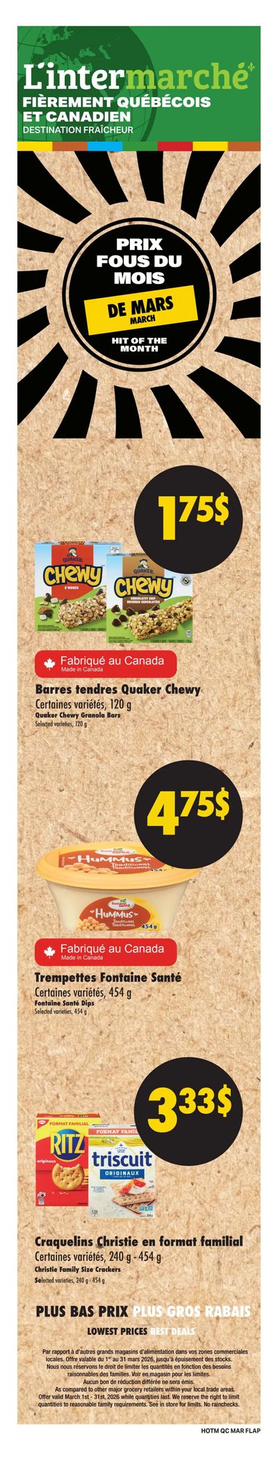 L'inter Marche Flyer February 26 to March 4