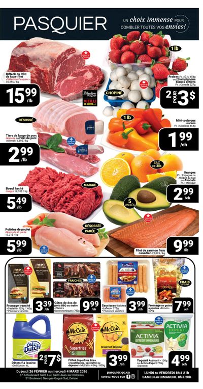 Pasquier Flyer February 26 to March 4