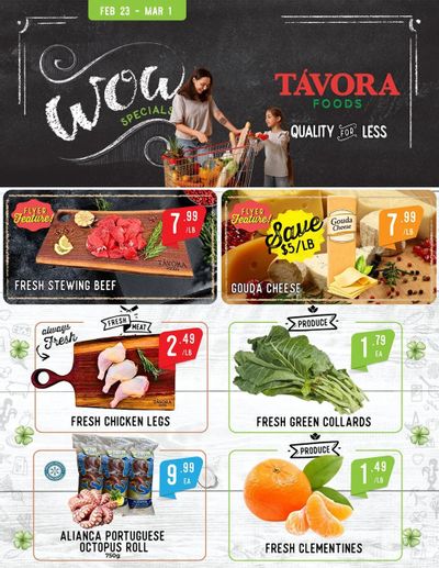 Tavora Foods Flyer February 23 to March 1