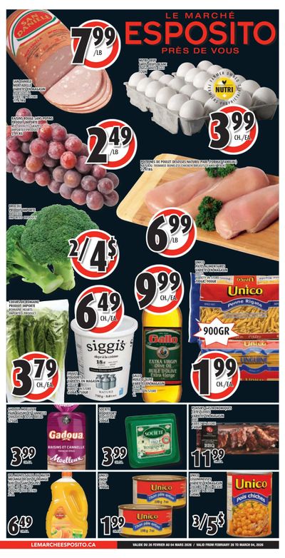 Esposito Flyer February 26 to March 4