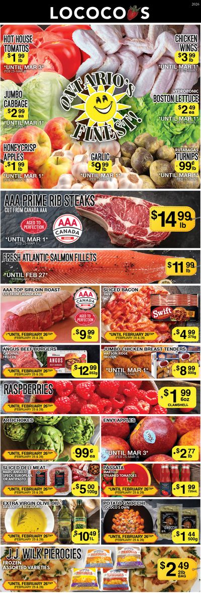 Lococo's Flyer February 25 to March 1