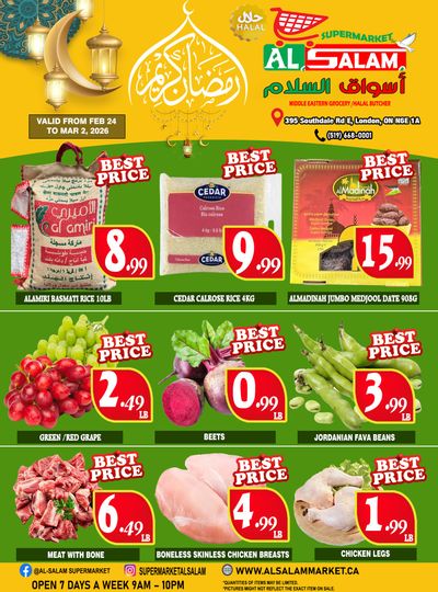 Al-Salam Supermarket Flyer February 24 to March 2