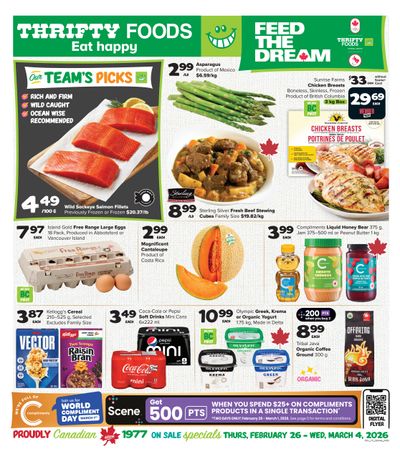 Thrifty Foods Flyer February 26 to March 4