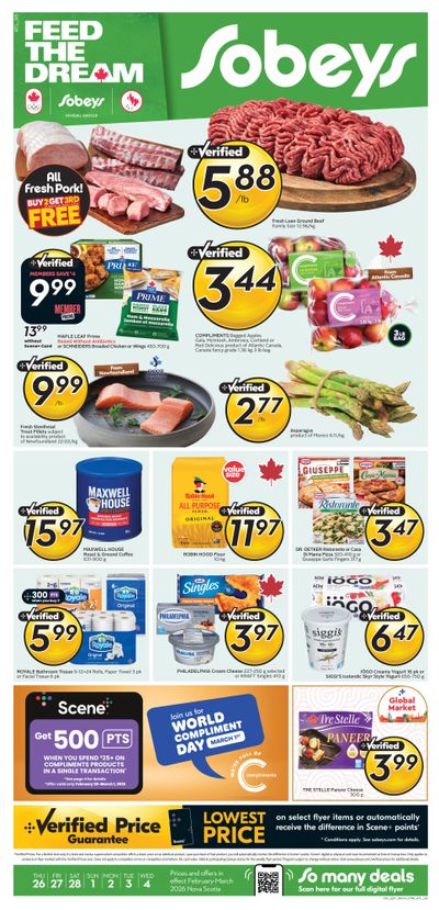 Sobeys (Atlantic) Flyer February 26 to March 4
