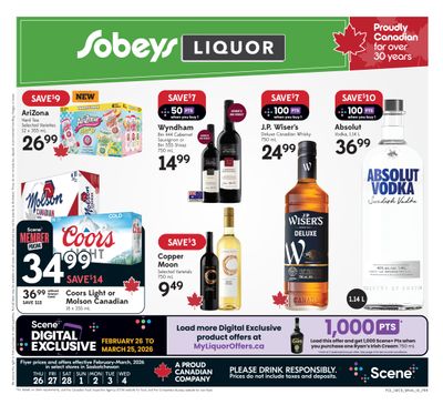 Sobeys (SK) SWCB Flyer February 26 to March 4