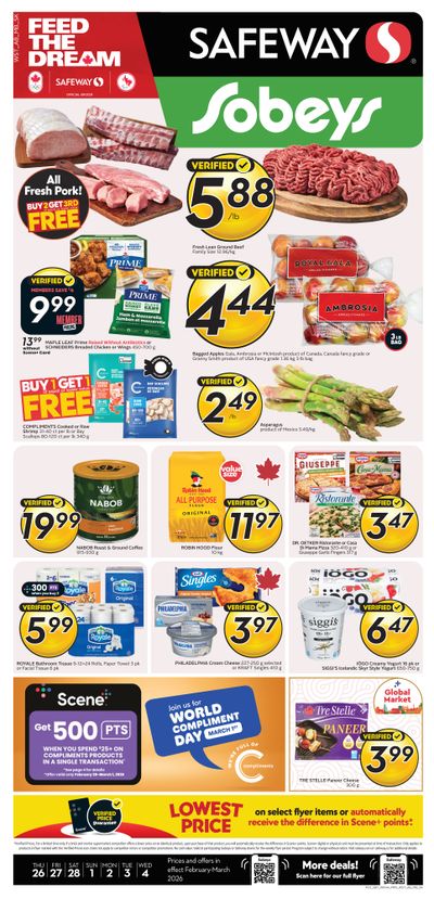 Sobeys/Safeway (AB) Flyer February 26 to March 4