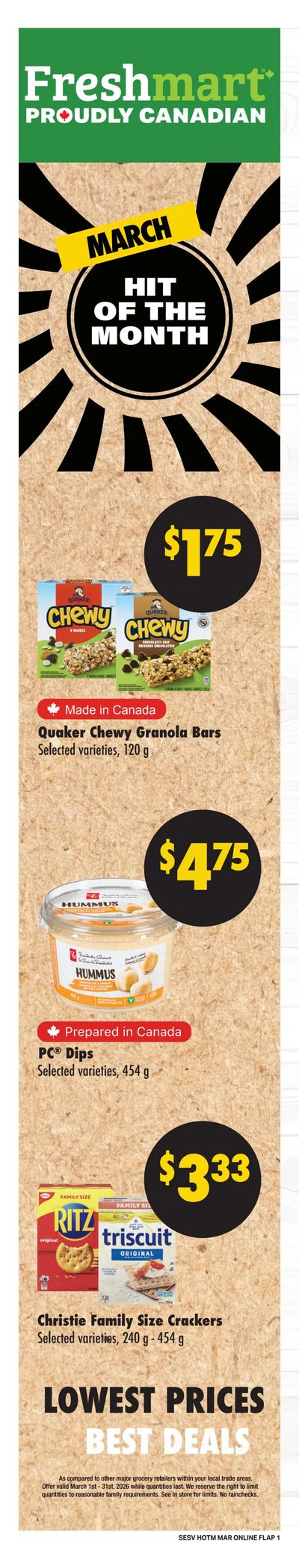 Shop Easy & SuperValu Flyer February 26 to March 4