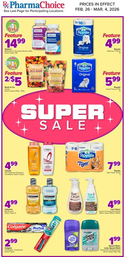 PharmaChoice (ON & Atlantic) Flyer February 26 to March 4