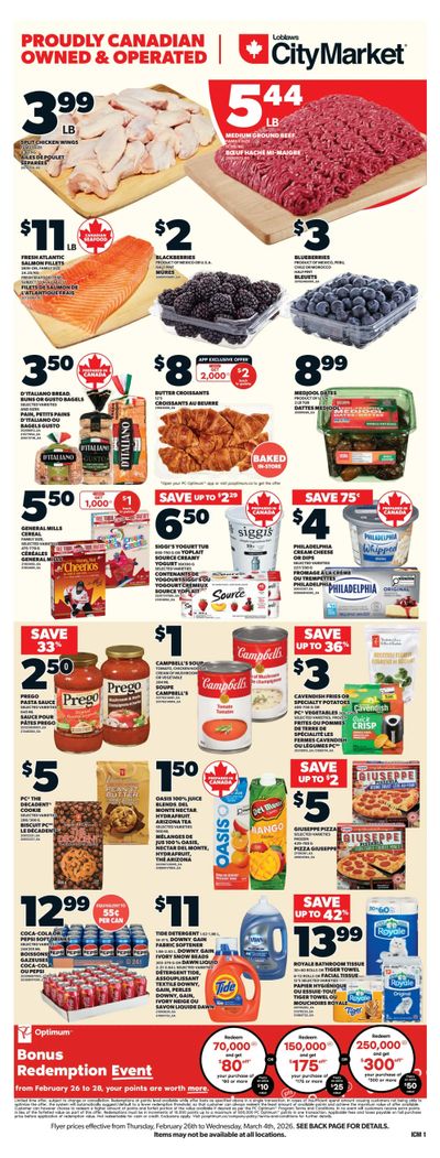 Loblaws City Market (ON) Flyer February 26 to March 4