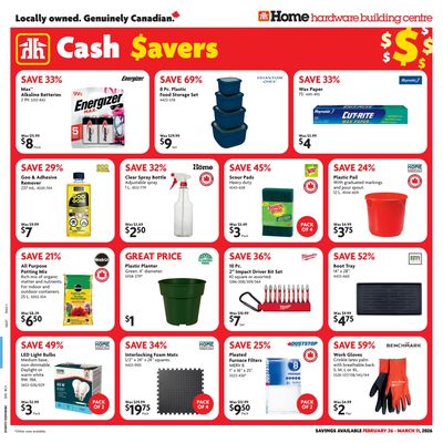 Home Hardware Building Centre (BC) Flyer February 26 to March 11