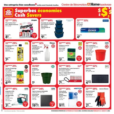 Home Hardware Building Centre (QC) Flyer February 26 to March 11