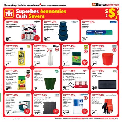 Home Hardware (QC) Flyer February 26 to March 11