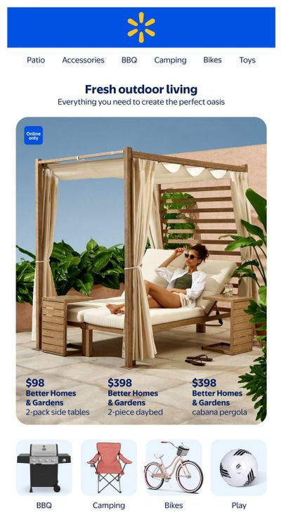 Walmart Outdoor Living Flyer February 26 to March 29