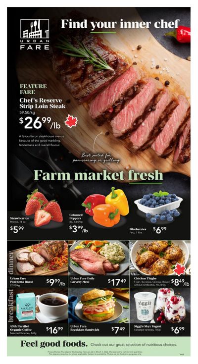 Urban Fare Flyer February 26 to March 4