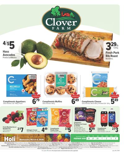 Clover Farm (ON) Flyer February 26 to March 4
