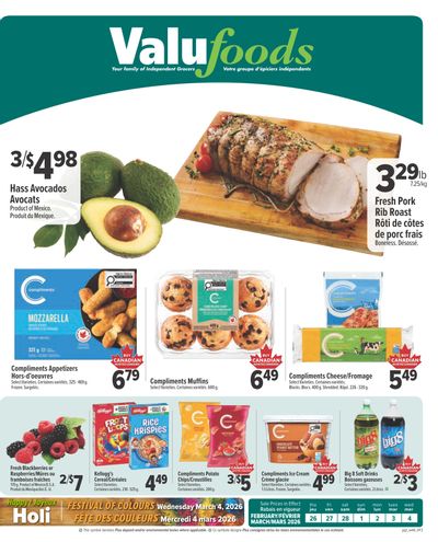Valufoods Flyer February 26 to March 4