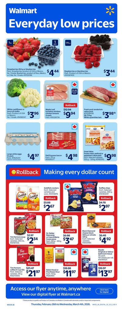 Walmart (Atlantic) Flyer February 26 to March 4