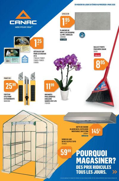 Canac Flyer February 26 to March 4