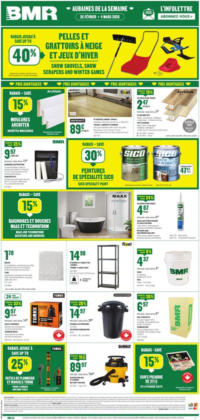 BMR Flyer February 26 to March 4