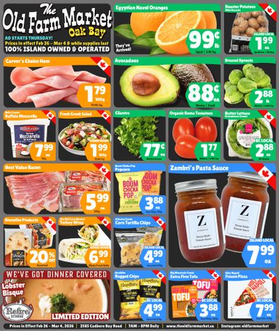 The Old Farm Market (Victoria) Flyer February 26 to March 4