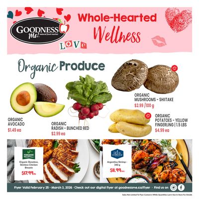 Goodness Me Flyer February 25 to March 3