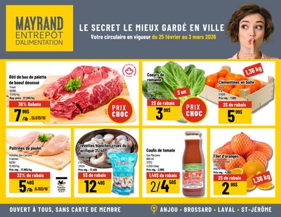 Mayrand Flyer February 25 to March 3