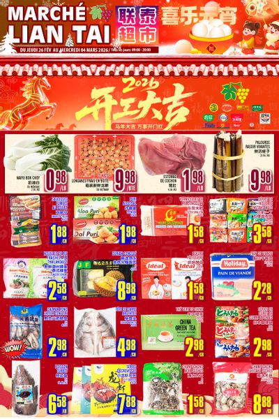 Marche Lian Tai Flyer February 26 to March 4