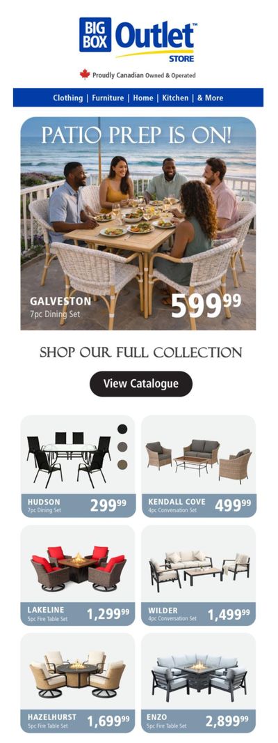 Big Box Outlet Store Flyer February 26 to March 11