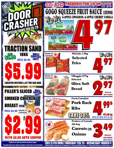 Fredericton Co-op Flyer February 26 to March 4