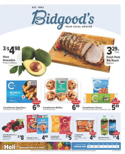Bidgood's Flyer February 26 to March 4