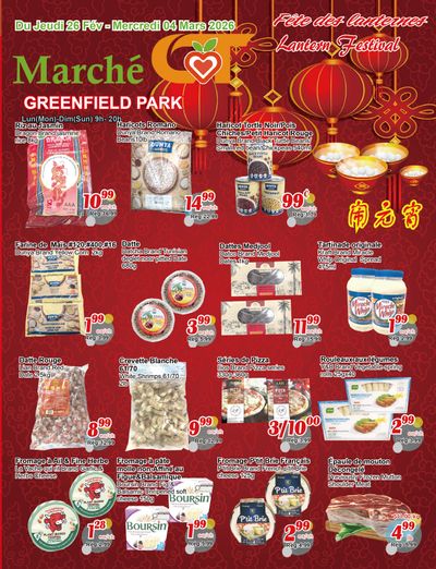 Marche C&T (Greenfield Park) Flyer February 26 to March 4