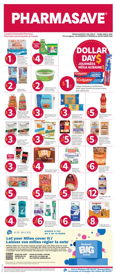 Pharmasave (NB) Flyer February 27 to March 5