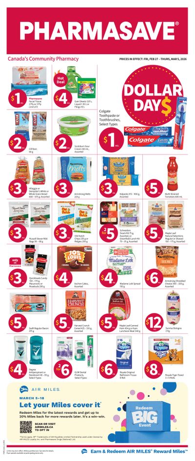 Pharmasave (Atlantic) Flyer February 27 to March 5